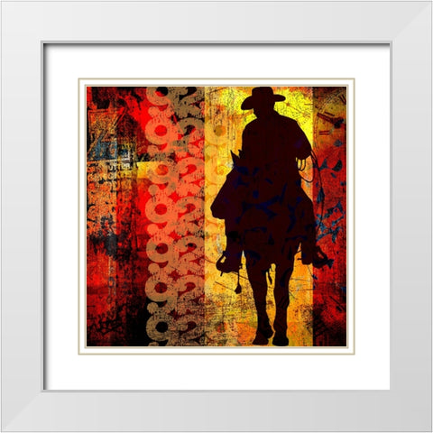 Go Around 03 White Modern Wood Framed Art Print with Double Matting by LightBoxJournal