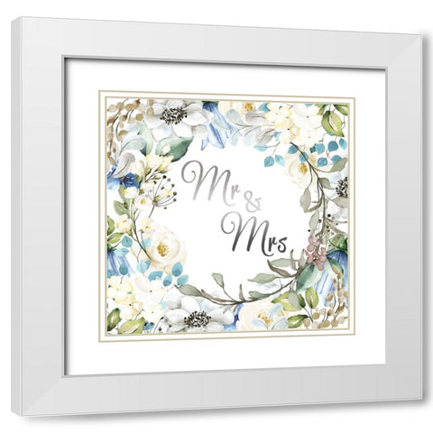 Our Love 01 White Modern Wood Framed Art Print with Double Matting by LightBoxJournal