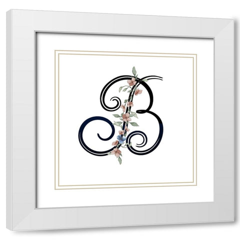 B White Modern Wood Framed Art Print with Double Matting by LightBoxJournal