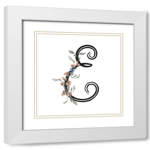 E White Modern Wood Framed Art Print with Double Matting by LightBoxJournal