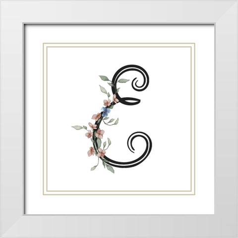 E White Modern Wood Framed Art Print with Double Matting by LightBoxJournal