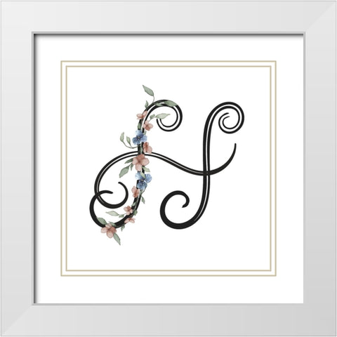 H White Modern Wood Framed Art Print with Double Matting by LightBoxJournal