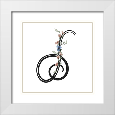 I White Modern Wood Framed Art Print with Double Matting by LightBoxJournal