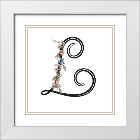 L White Modern Wood Framed Art Print with Double Matting by LightBoxJournal