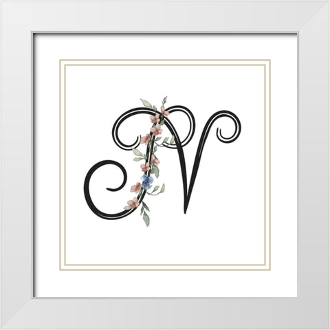 N White Modern Wood Framed Art Print with Double Matting by LightBoxJournal