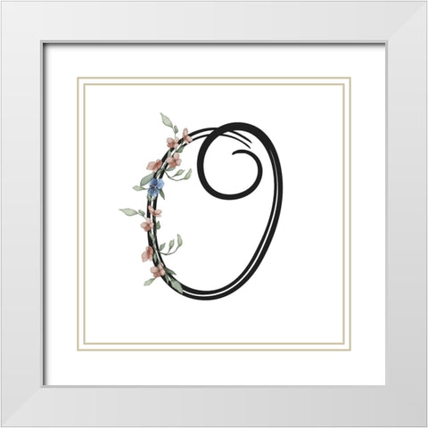 O White Modern Wood Framed Art Print with Double Matting by LightBoxJournal