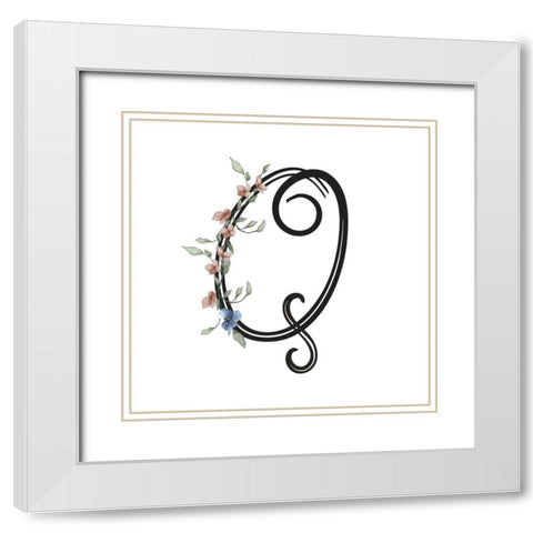 Q White Modern Wood Framed Art Print with Double Matting by LightBoxJournal