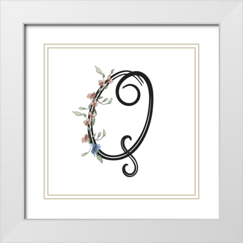 Q White Modern Wood Framed Art Print with Double Matting by LightBoxJournal