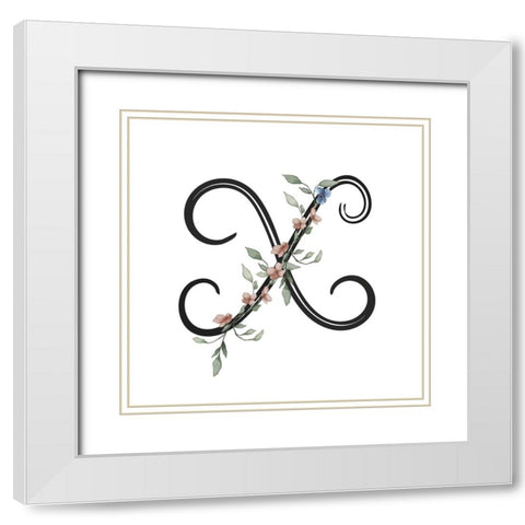 X White Modern Wood Framed Art Print with Double Matting by LightBoxJournal