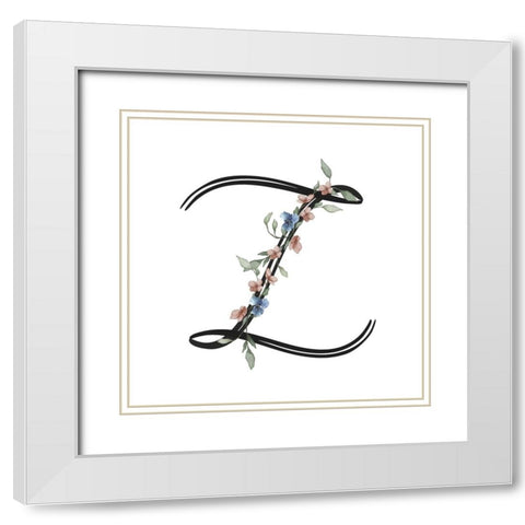 Z White Modern Wood Framed Art Print with Double Matting by LightBoxJournal