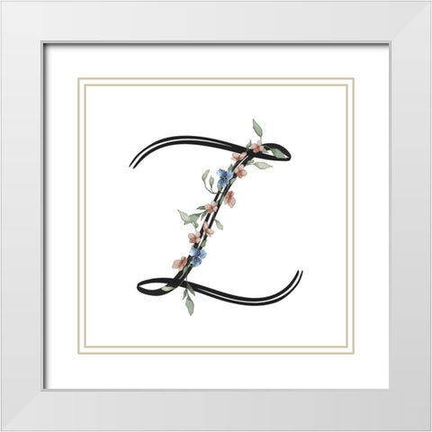 Z White Modern Wood Framed Art Print with Double Matting by LightBoxJournal