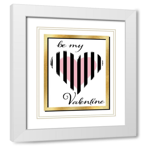 Love you 04 White Modern Wood Framed Art Print with Double Matting by LightBoxJournal