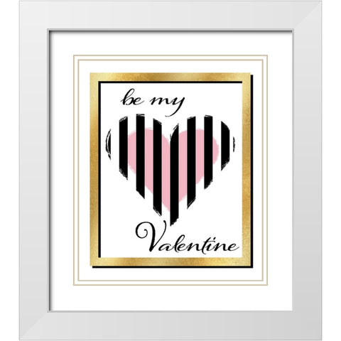 Love you 04 White Modern Wood Framed Art Print with Double Matting by LightBoxJournal