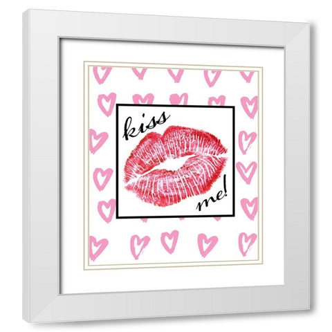 Love you 05 White Modern Wood Framed Art Print with Double Matting by LightBoxJournal