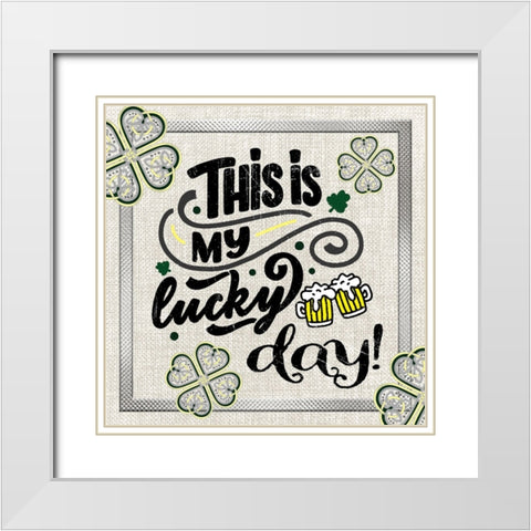 St. Patricks Day 2A White Modern Wood Framed Art Print with Double Matting by LightBoxJournal