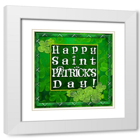 St. Patricks Day_06 White Modern Wood Framed Art Print with Double Matting by LightBoxJournal