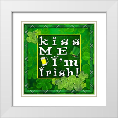St. Patricks Day_07 White Modern Wood Framed Art Print with Double Matting by LightBoxJournal