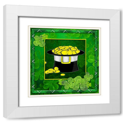 St. Patricks Day_08 White Modern Wood Framed Art Print with Double Matting by LightBoxJournal