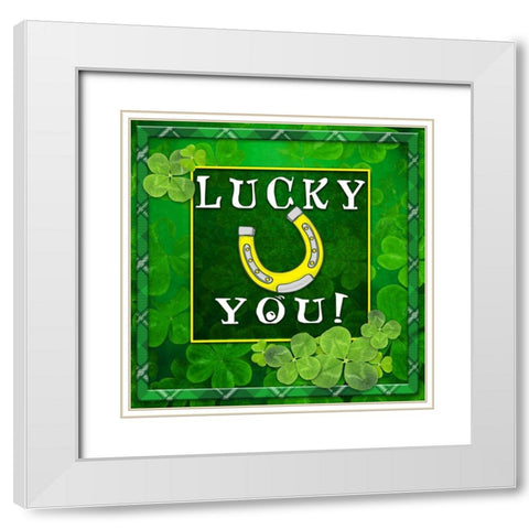 St. Patricks Day_09 White Modern Wood Framed Art Print with Double Matting by LightBoxJournal