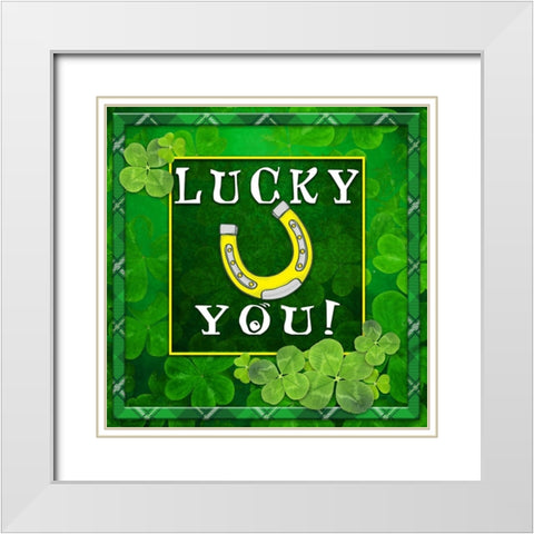 St. Patricks Day_09 White Modern Wood Framed Art Print with Double Matting by LightBoxJournal