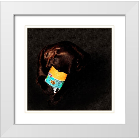 Chocolate And Peanutbutter White Modern Wood Framed Art Print with Double Matting by Murray Henderson Fine Art