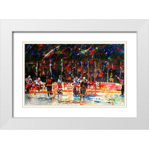 Ranger Win White Modern Wood Framed Art Print with Double Matting by Murray Henderson Fine Art