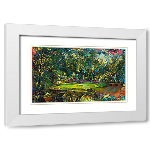 Untitled_Artwork (9) White Modern Wood Framed Art Print with Double Matting by Murray Henderson Fine Art