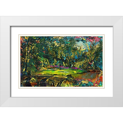 Untitled_Artwork (9) White Modern Wood Framed Art Print with Double Matting by Murray Henderson Fine Art