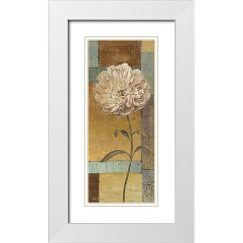 Inspiration II White Modern Wood Framed Art Print with Double Matting by Zaccheo, John