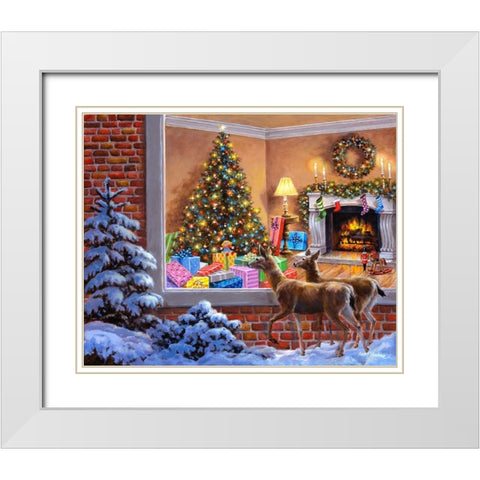 You Better Be Good White Modern Wood Framed Art Print with Double Matting by Boehme, Nicky