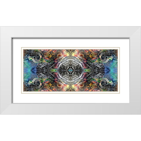 The Origin of the Universe White Modern Wood Framed Art Print with Double Matting by Gavidia, Pedro