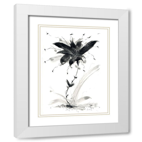 Freestanding White Modern Wood Framed Art Print with Double Matting by Randy Noble Fine Art