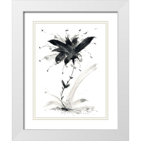 Freestanding White Modern Wood Framed Art Print with Double Matting by Randy Noble Fine Art