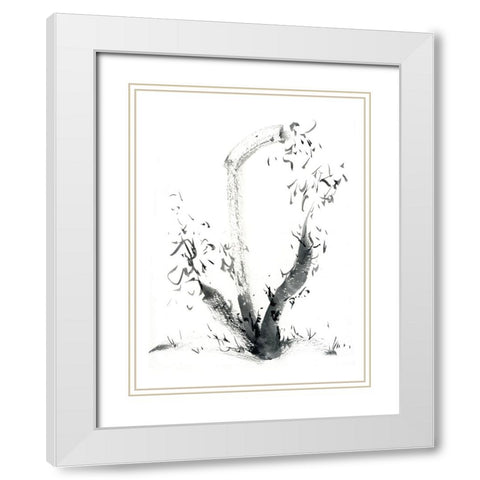 Unmatched White Modern Wood Framed Art Print with Double Matting by Randy Noble Fine Art