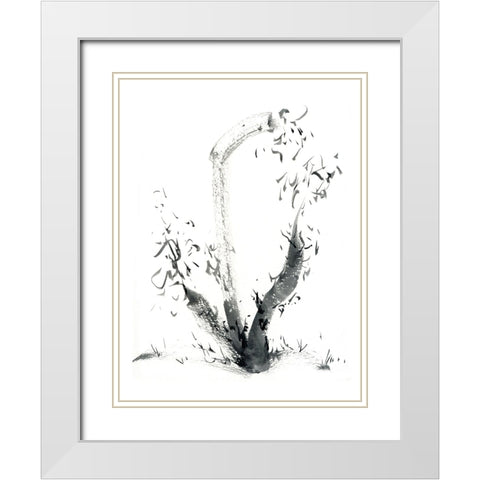 Unmatched White Modern Wood Framed Art Print with Double Matting by Randy Noble Fine Art