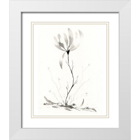 Grow On White Modern Wood Framed Art Print with Double Matting by Randy Noble Fine Art
