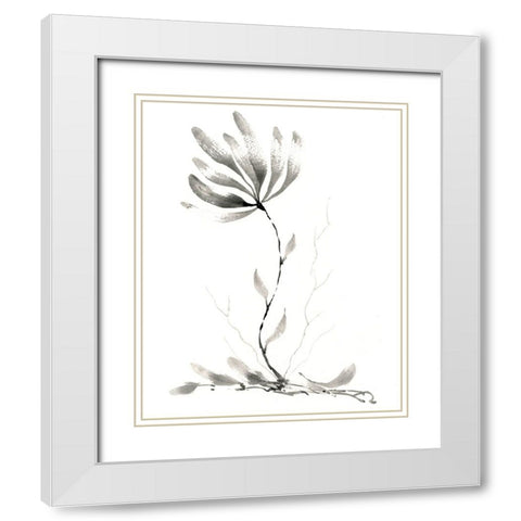 Sun Side White Modern Wood Framed Art Print with Double Matting by Randy Noble Fine Art