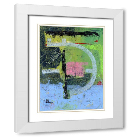 Color Gate White Modern Wood Framed Art Print with Double Matting by Randy Noble Fine Art