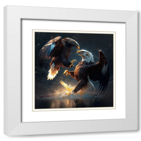 Desert Of Dreams 11 White Modern Wood Framed Art Print with Double Matting by Heere, Ray