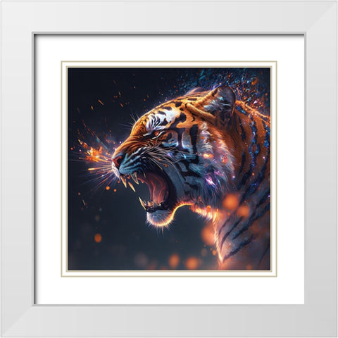 Desert Of Dreams 18 White Modern Wood Framed Art Print with Double Matting by Heere, Ray