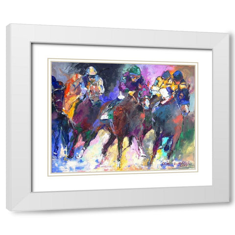 California Chrome White Modern Wood Framed Art Print with Double Matting by Wallich, Richard
