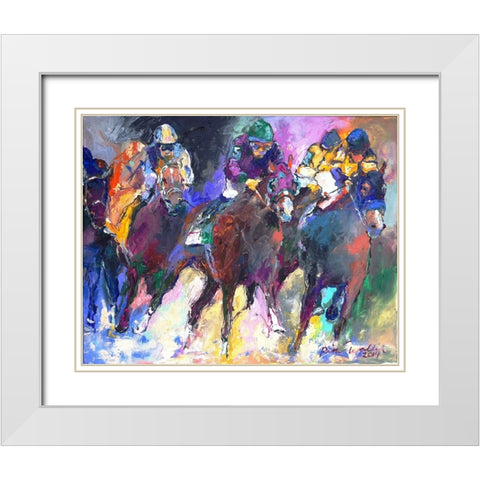 California Chrome White Modern Wood Framed Art Print with Double Matting by Wallich, Richard