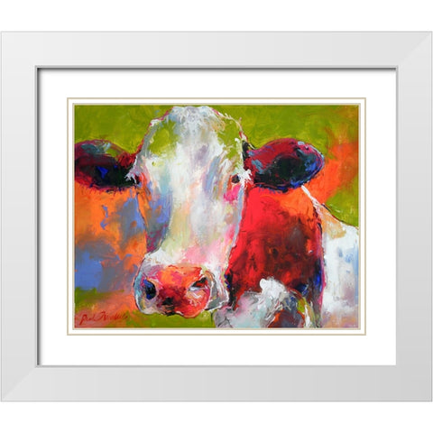 Art Cow White Modern Wood Framed Art Print with Double Matting by Wallich, Richard