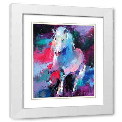 Art Stallion White Modern Wood Framed Art Print with Double Matting by Wallich, Richard