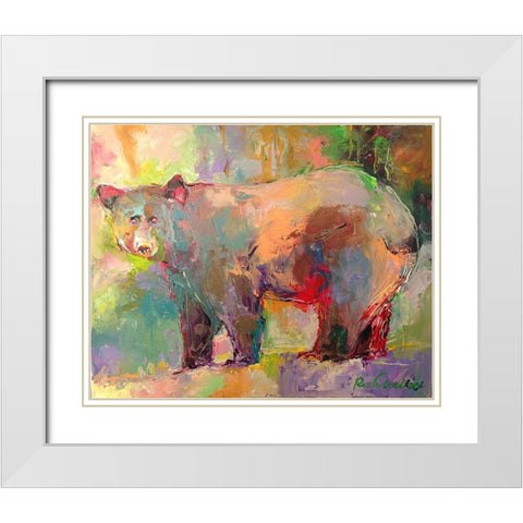 artbear White Modern Wood Framed Art Print with Double Matting by Wallich, Richard