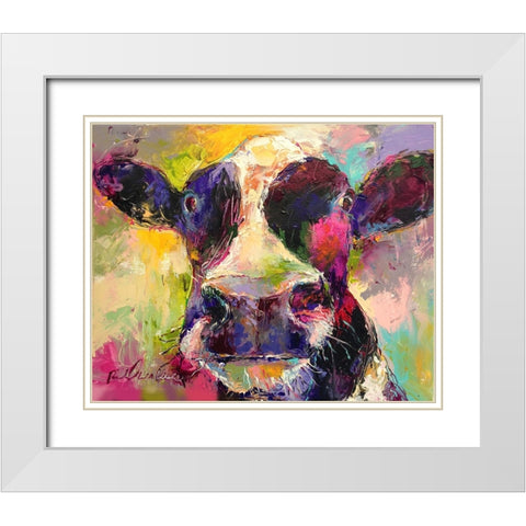 artcow4584 White Modern Wood Framed Art Print with Double Matting by Wallich, Richard