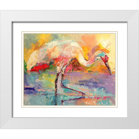 artcrane White Modern Wood Framed Art Print with Double Matting by Wallich, Richard