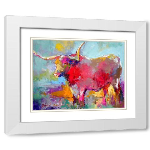 arttlong White Modern Wood Framed Art Print with Double Matting by Wallich, Richard