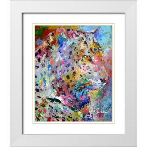 artleo White Modern Wood Framed Art Print with Double Matting by Wallich, Richard