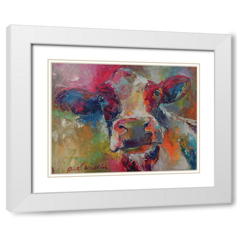 artcow4592 White Modern Wood Framed Art Print with Double Matting by Wallich, Richard